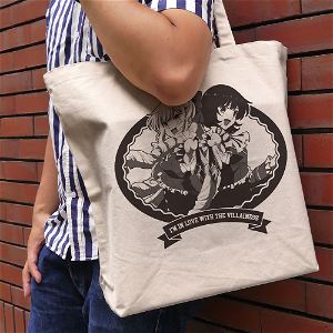 I'm in Love with the Villainess - Rae & Claire Large Tote Bag Natural