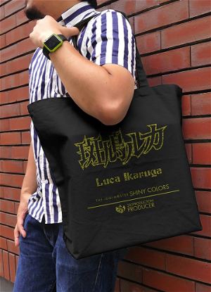 The Idolmaster Shiny Colors 283 Pro Luca Ikaruga Large Tote Bag Black