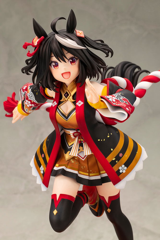 Uma Musume Pretty Derby 1/7 Scale Pre-Painted Figure: (Outrunning the Encroaching Heat) Kitasan Black image 10
