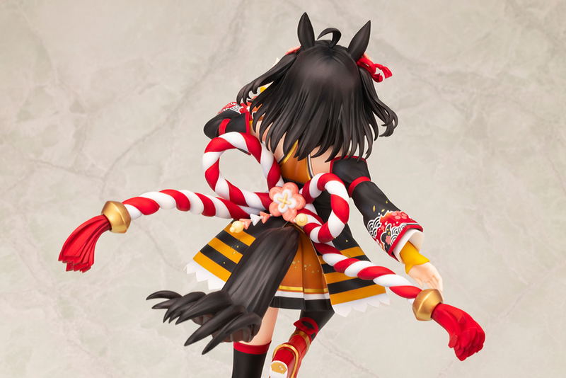 Uma Musume Pretty Derby 1/7 Scale Pre-Painted Figure: (Outrunning the Encroaching Heat) Kitasan Black image 11