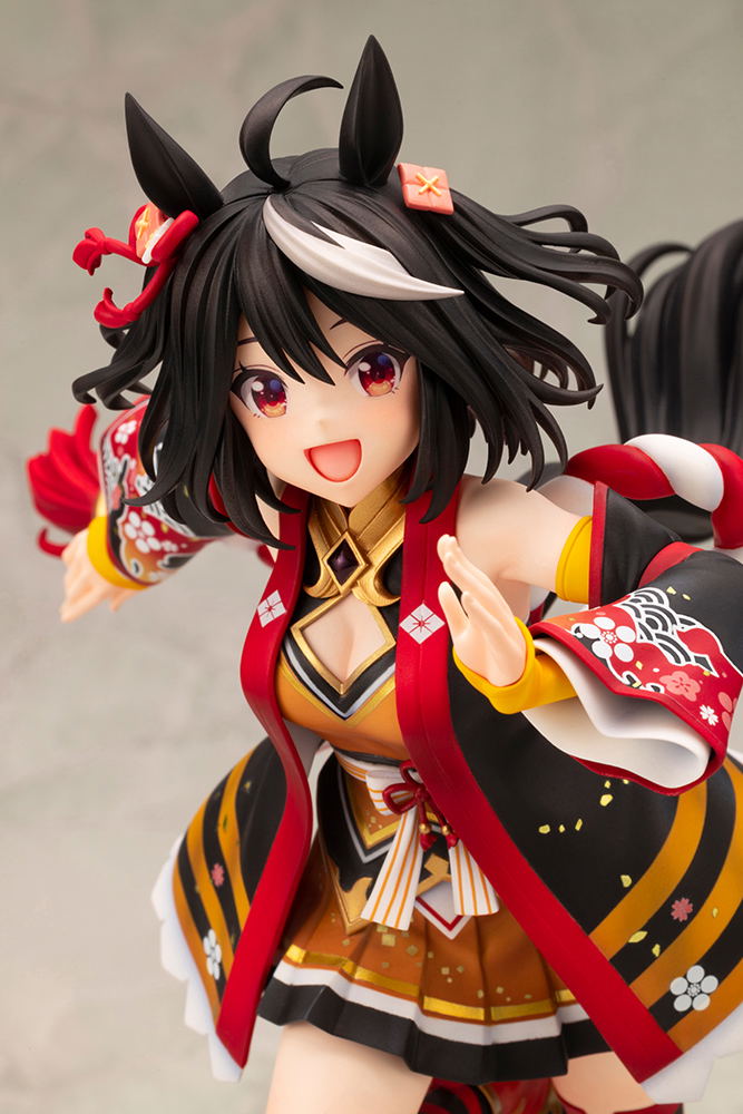 Uma Musume Pretty Derby 1/7 Scale Pre-Painted Figure: (Outrunning the Encroaching Heat) Kitasan Black image 8