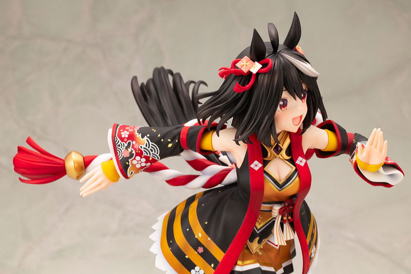 Uma Musume Pretty Derby 1/7 Scale Pre-Painted Figure: (Outrunning the Encroaching Heat) Kitasan Black image 9