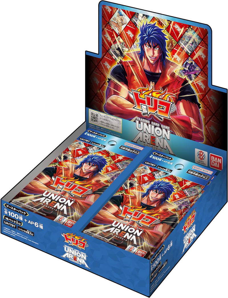 Union Arena Toriko Booster Pack UA17BT (Set of 16 Packs) image 1