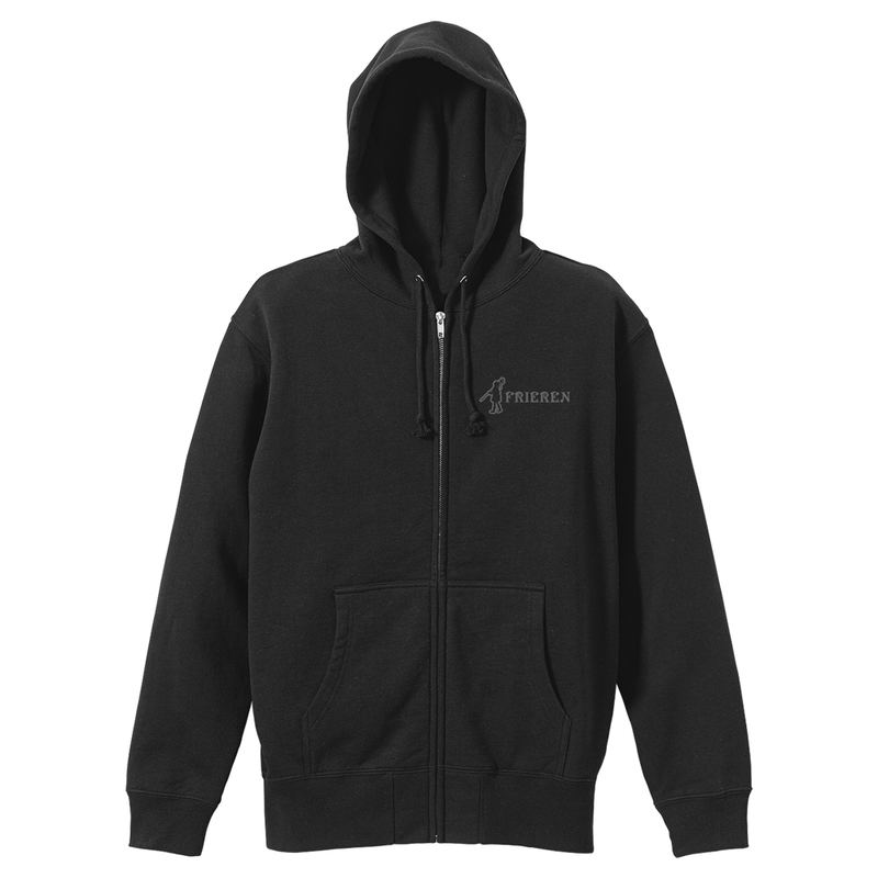 Frieren: Beyond Journey's End - Frieren Zip Hoodie (Black | Size XL) image 3