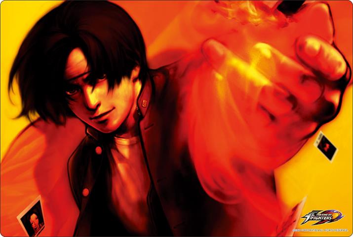 Bushiroad Rubber Mat Collection V2 Vol. 1049 The King of Fighters Kusanagi Kyo image 1