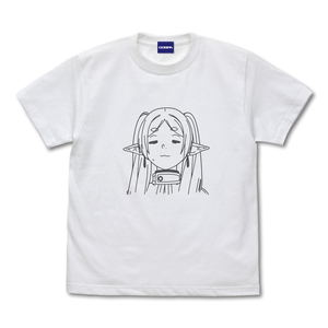 Frieren: Beyond Journey's End - Frieren Face T-shirt (White | Size XL)_