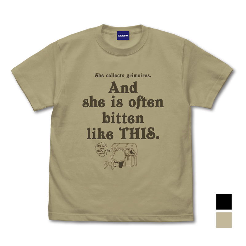 Frieren: Beyond Journey's End - Mimic T-shirt (Sand Khaki | Size S) image 1