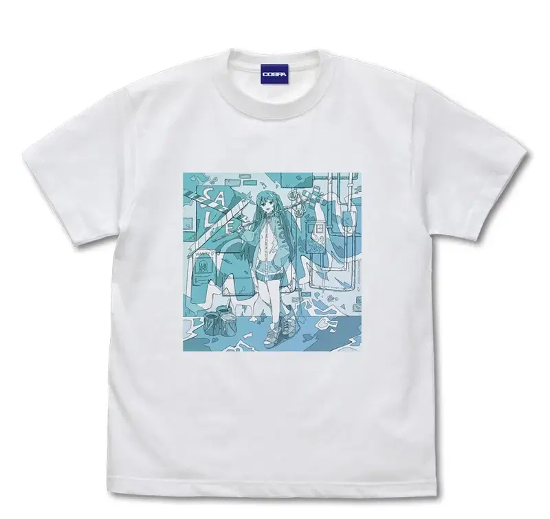 Hatsune Miku - Hatsune Miku T-shirt Rubon 27 points Ver. (White | Size S) image 1