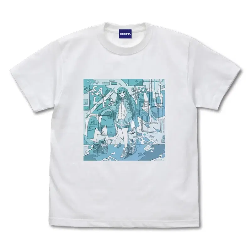 Hatsune Miku - Hatsune Miku T-shirt Rubon 27 points Ver. (White | Size M) image 1
