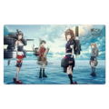 KanColle Season 2: Let's Meet at Sea Character Rubber Mat A Shigure & Yamashiro & Mogami & Michishio thumbnail 1