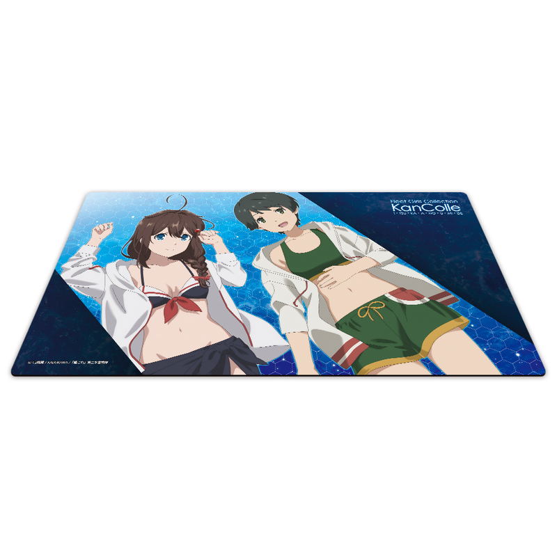 KanColle Season 2: Let's Meet at Sea Character Rubber Mat B Shigure & Mogami image 2