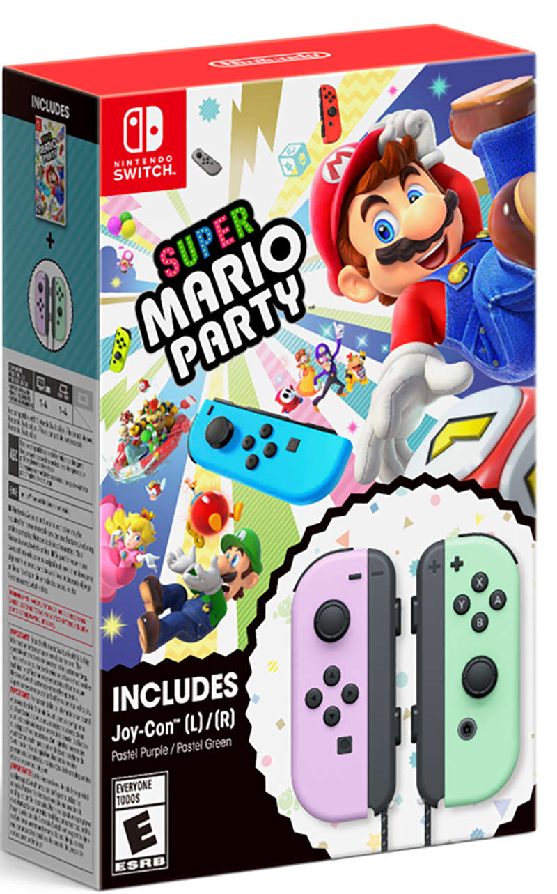 Pastel Joy-Con and Super Mario Party bundle heading to Australia - Vooks