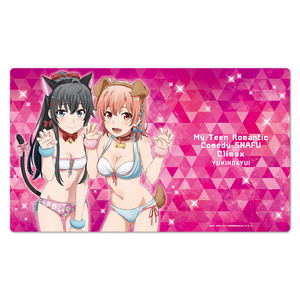 Yahari Ore no Seishun Love Comedy wa Machigatteiru. Kan Character Rubber Mat D Yukino & Yui Swimwear Ver._