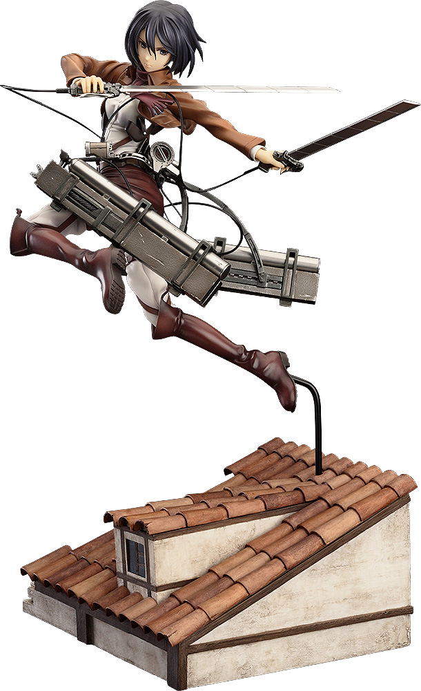 Attack on Titan 1/8 Scale Pre-Painted Figure: Mikasa Ackerman DX Ver. (Re-run) image 1