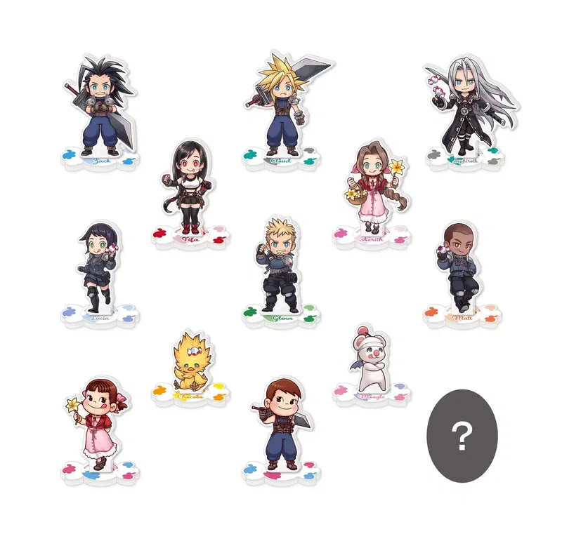 Final Fantasy VII Ever Crisis x Peko & Poko Mini Acrylic Stand (Set of 13 Pieces) image 1