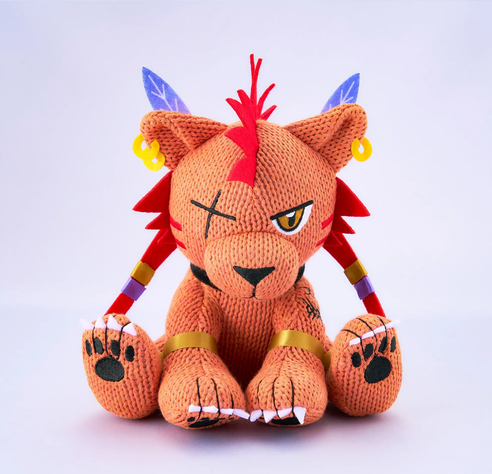 Final Fantasy VII Remake Knitted Plush Red XIII Square Enix