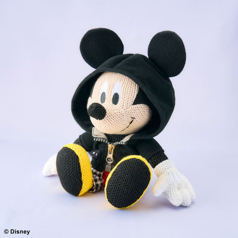 Kingdom Hearts III Knitted Plush King Mickey (Re-run) image 6