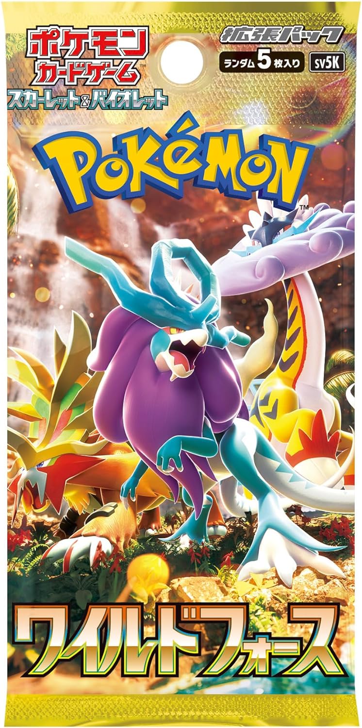 Pokemon Card Game Scarlet & Violet Expansion Pack Wild Force (Set of 30 Packs) image 1