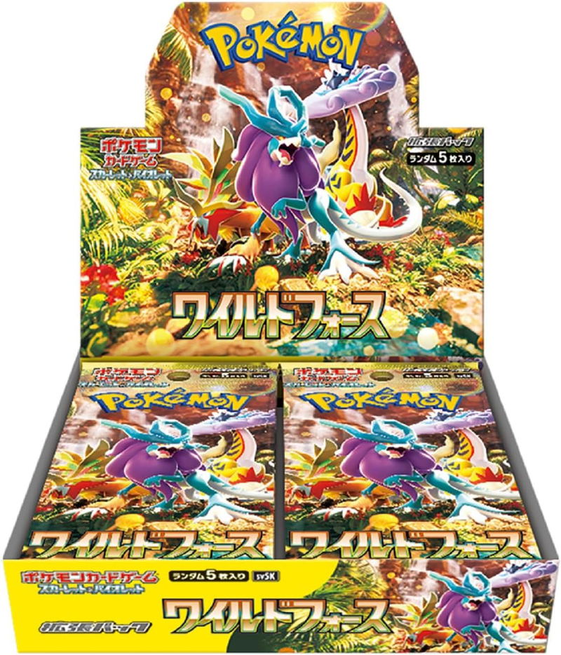 Pokemon Card Game Scarlet & Violet Expansion Pack Wild Force (Set of 30 Packs) image 2