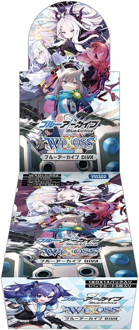 Wixoss TCG Booster Pack Blue Archive DIVA WXDi-CP02 (Set of 14 Packs) (Re-run) image 1