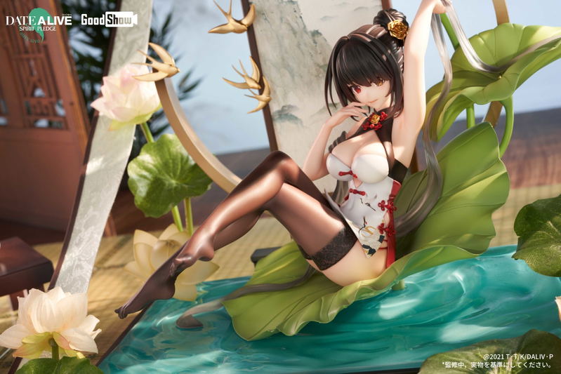 Date A Live Spirit Pledge 1/7 Scale Pre-Painted Figure: Tokisaki Kurumi Black Color China Dress Ver. image 12