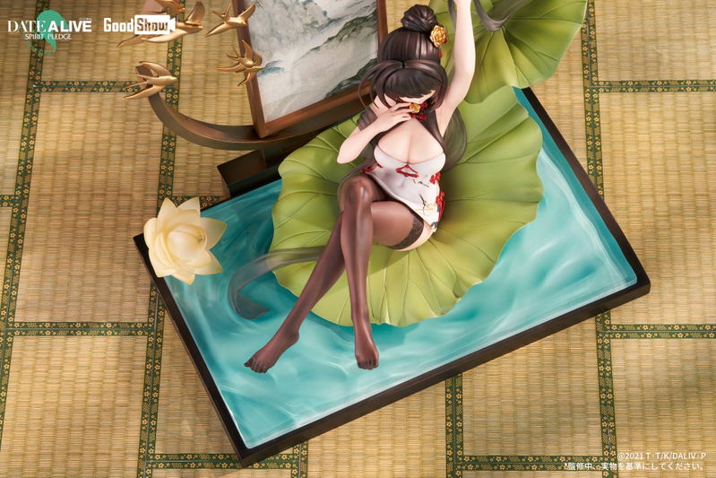 Date A Live Spirit Pledge 1/7 Scale Pre-Painted Figure: Tokisaki Kurumi Black Color China Dress Ver. image 14