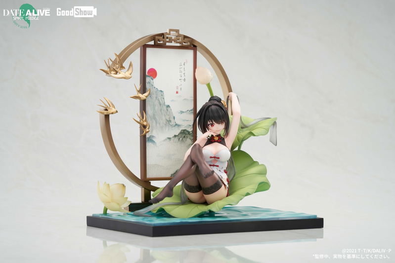 Date A Live Spirit Pledge 1/7 Scale Pre-Painted Figure: Tokisaki Kurumi Black Color China Dress Ver. image 3