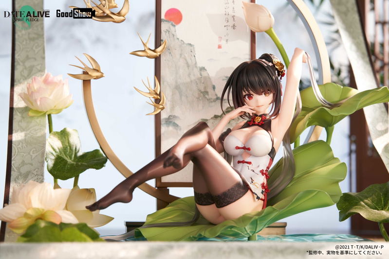 Date A Live Spirit Pledge 1/7 Scale Pre-Painted Figure: Tokisaki Kurumi Black Color China Dress Ver. image 9