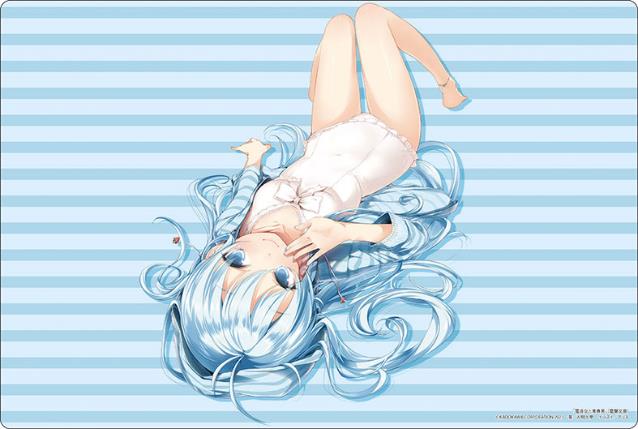 Bushiroad Rubber Mat Collection V2 Vol. 1064 Dengeki Bunko Dengeki Bunko Denpa Onna to Seishun Otoko Touwa Erio Part. 2 image 1