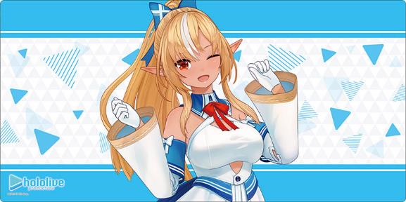 Bushiroad Rubber Mat Collection V2 Vol. 812 Hololive Production Shiranui Flare 2023 Ver. image 1