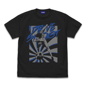 Captain Tsubasa: Junior Youth Arc Oozora Tsubasa Drive Shoot T-shirt (Sumi | Size XL)_