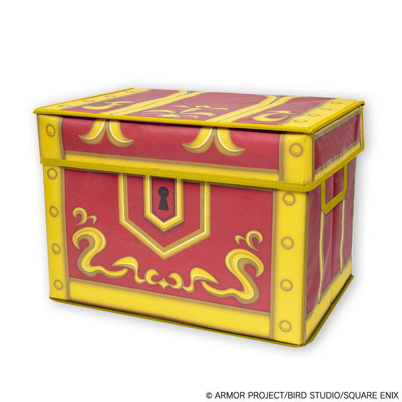 Dragon Quest Smile Slime Folding Storage Box Red Treasure Chest (Re-run) image 2
