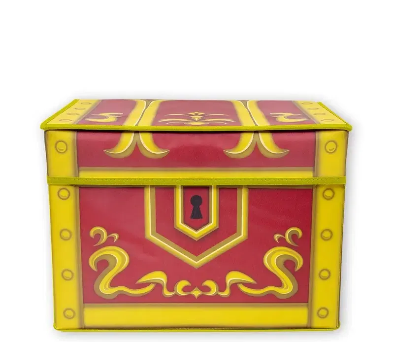Dragon Quest Smile Slime Folding Storage Box Red Treasure Chest (Re-run) image 1