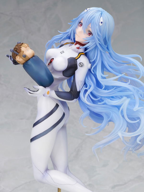 Evangelion 3.0+1.0 Thrice Upon a Time 1/7 Scale Pre-Painted Figure: Ayanami Rei Long Hair Ver. image 11