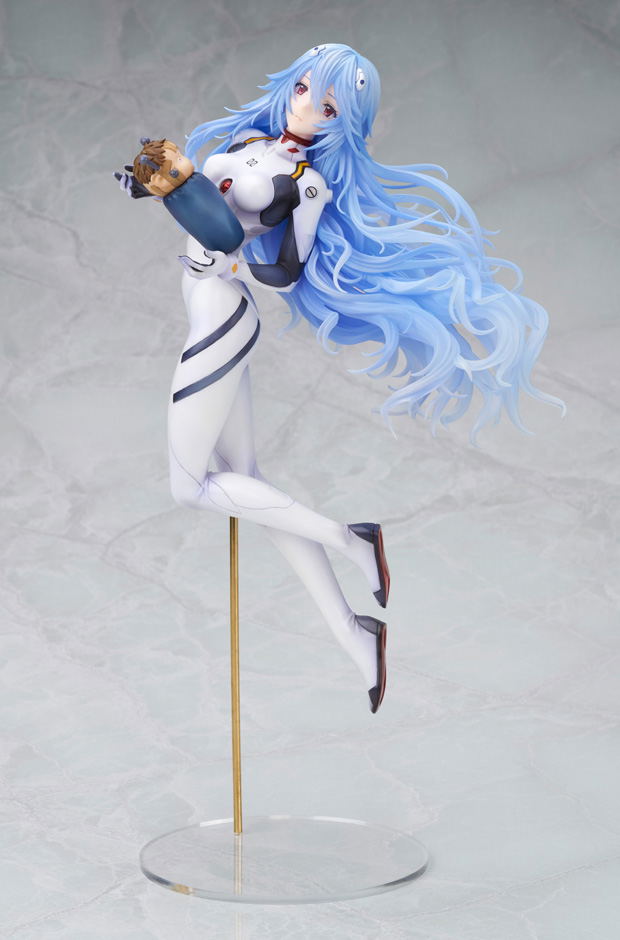 Evangelion 3.0+1.0 Thrice Upon a Time 1/7 Scale Pre-Painted Figure: Ayanami Rei Long Hair Ver. image 2