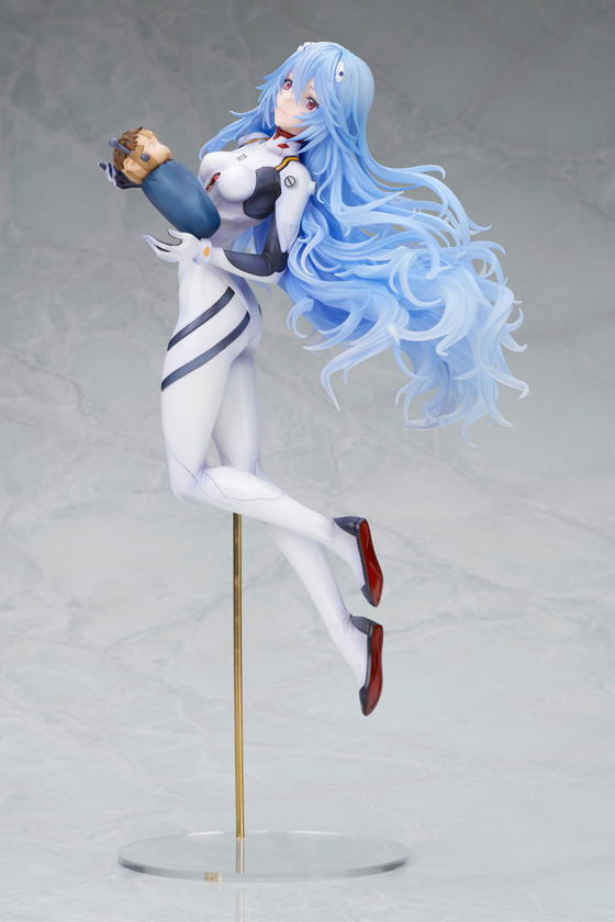 Evangelion 3.0+1.0 Thrice Upon a Time 1/7 Scale Pre-Painted Figure: Ayanami Rei Long Hair Ver. image 4