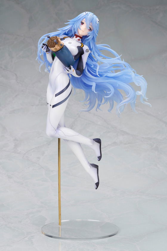 Evangelion 3.0+1.0 Thrice Upon a Time 1/7 Scale Pre-Painted Figure: Ayanami Rei Long Hair Ver. image 5