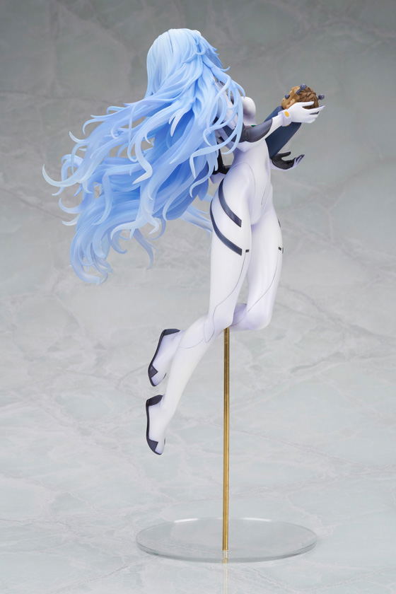 Evangelion 3.0+1.0 Thrice Upon a Time 1/7 Scale Pre-Painted Figure: Ayanami Rei Long Hair Ver. image 6