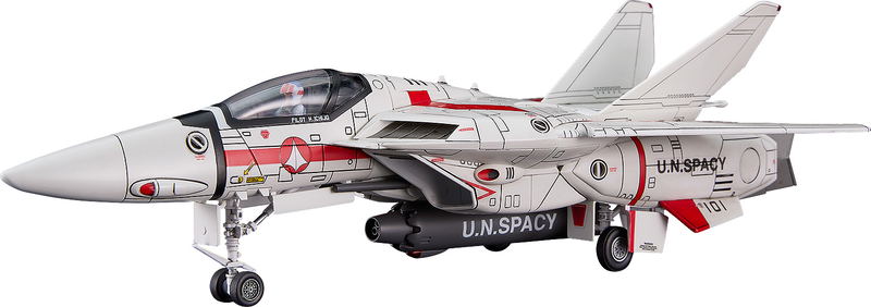 Macross PLAMAX PX06 1/72 Scale Plastic Model Kit: VF-1J Fighter Valkyrie Vermilion Platoon (Ichijyo Hikaru's Fighter) image 1