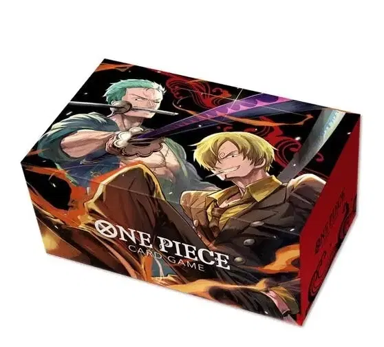 One Piece Card Game Official Storage Box Zoro & Sanji (Re-run) image 1