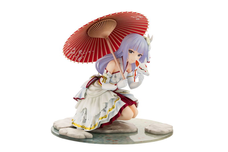 The Idolmaster Million Live! 1/7 Scale Pre-Painted Figure: Shiraishi Tsumugi -Celebrate Miyabi- image 1