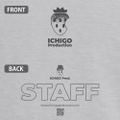 Oshi No Ko Ichigo Production Zip Hoodie (Mix Gray | Size M) thumbnail 4