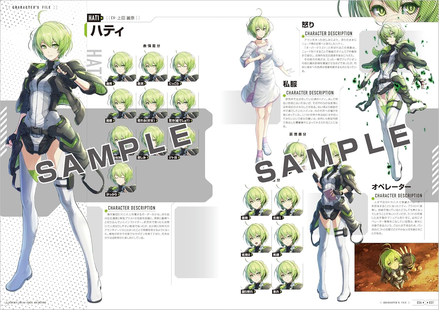 Border Break Final Setting Material Collection