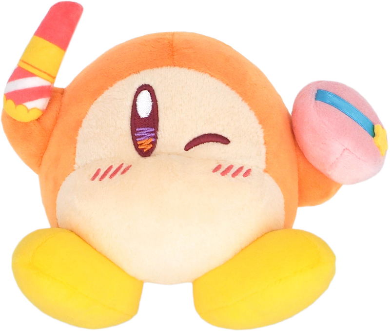 Kirby Happy Morning KHM-02 Makeup Play: Waddle Dee Plush image 1