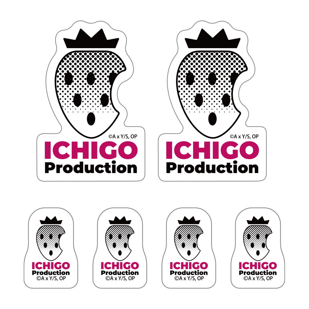 Oshi No Ko Ichigo Production Outdoor Mini Sticker Set