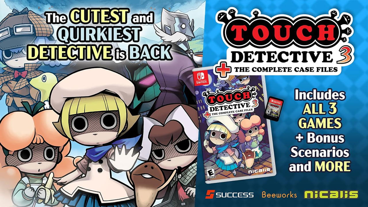 Touch Detective 3 + The Complete Case Files for Nintendo Switch