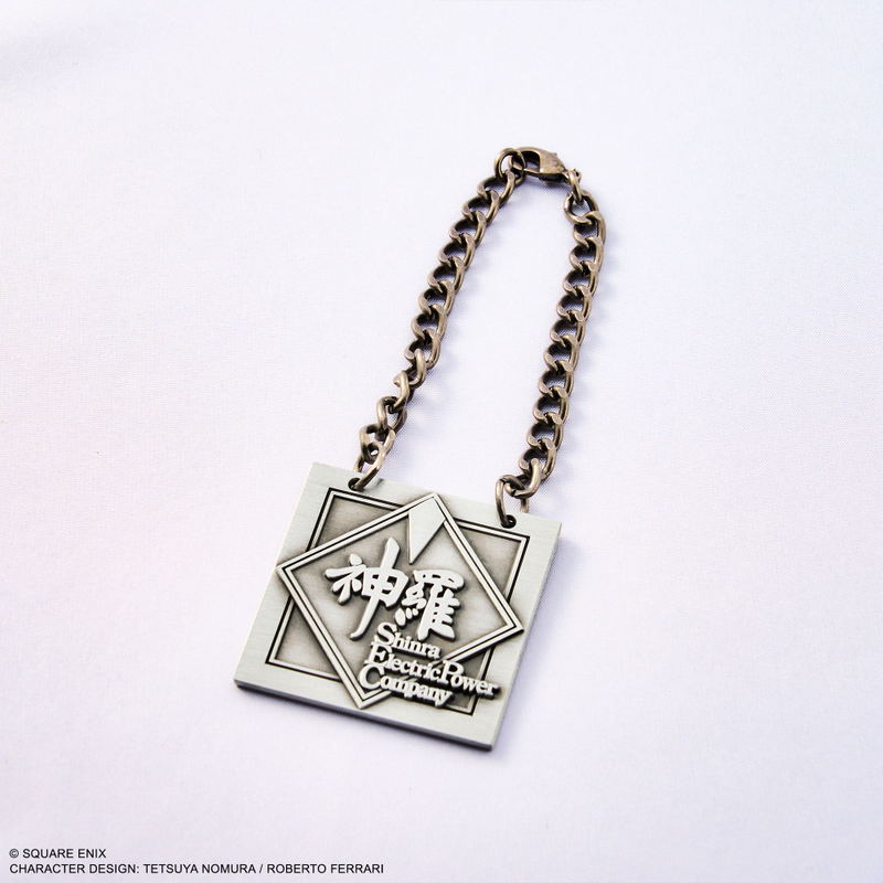 Final Fantasy VII Rebirth Glass & Coaster Set Shinra Electric Power Company image 3