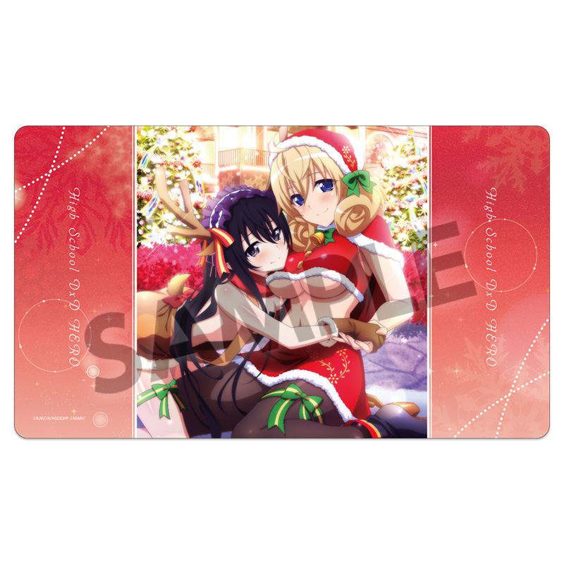 High School DxD Hero Rubber Mat Vol. 2 Ophis & Le Fay Christmas Duet Ver. Hobby Stock