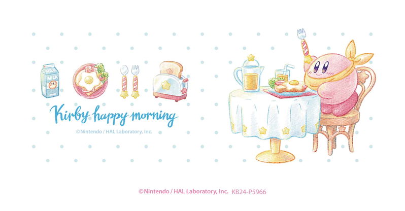 Kirby's Dream Land Kirby Happy Morning Mug Fun Breakfast image 2
