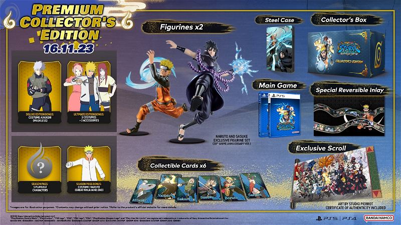Naruto x Boruto: PlayStation Connections Edition] Ultimate Ninja for 5 [Premium Collector\'s Storm (English)